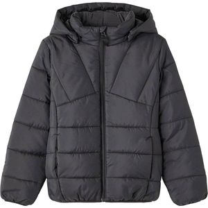 name it NKMMEMPHIS JACKET PB Jongens Jas - Black_ - Maat 146