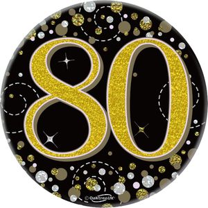 Oaktree - Button Zwart goud (80 jaar)