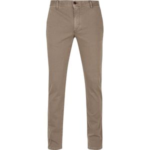 Alberto - Rob T400 Dynamic Chino Beige - Heren - Maat W 33 - L 30 - Slim-fit