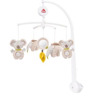 Fehn Muziekmobiel Australia Koala 40 Cm Pluche Wit/beige