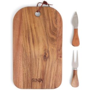 Senza Kaasplankje - Accessoire  Hout - serveerplank - kaasplank -mangohout