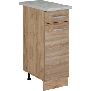Vicco R-Line Keuken Keukenonderkast – 30 cm WB Marmer Sonoma WB Marmer