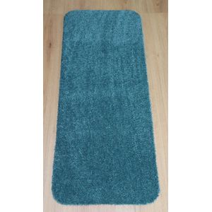 Wastafelmat - Badkamermat Soft blauw groen 40x100 antislip