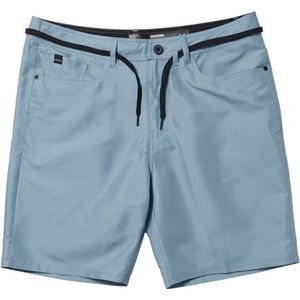 Mystic Heren sale The Hybrid Boardshort - Grey Blue