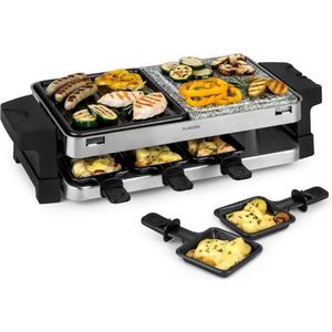 Sirloin raclette 1500W aluminium / steen 8 personen controle-LED