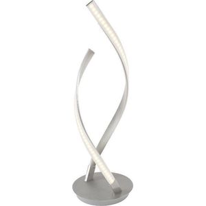LED Design bureaulamp tafellamp - hoogte 50cm - zilver