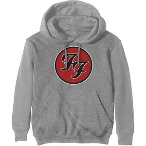 Foo Fighters - FF Logo Hoodie/trui - S - Grijs