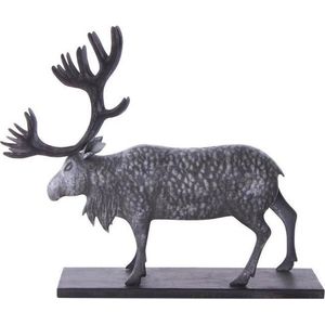 Home Society - Deer George - Metalen Beeld