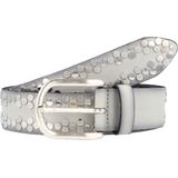 Vanzetti Leren Riem Belt 35MM W90 L.grey Lichtgrijs