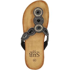 SUB55 Teenslippers Teenslippers - zwart - Maat 39