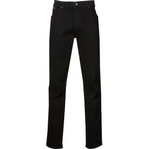 Wrangler Jeans Texas - Regular Fit - Zwart - 42-34