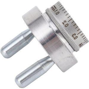 Handwiel met Handvat en Crank Aluminiumlegering 50mm 2in 0 Tot 1mm Schaal Cirkel Grootte Mechanisch Handwiel voor Draaibank Miller