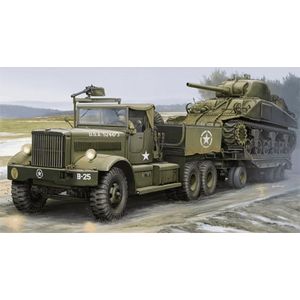 1:35 I Love Kit 63502 US M19 Tank Transporter With Soft Top Cab Plastic Modelbouwpakket