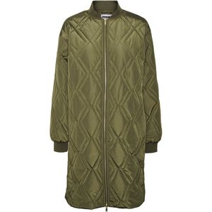 NOISY MAY NMZIGGY LS LONG QUILT JACKET DD Dames Jas - Maat S