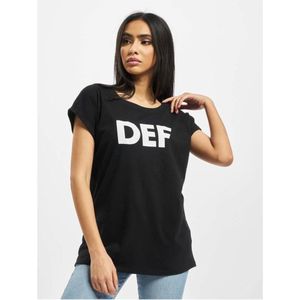 DEF - Sizza Dames T-shirt - M - Zwart