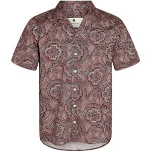 Anerkjendt - Overhemd Leo Bruin - Heren - Maat XL - Regular-fit