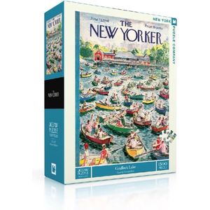 New York Puzzle Company Gridlock Lake - 1500 pieces
