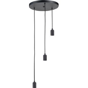 Highlight - Hanglamp zwart Fantasy 3 lichts