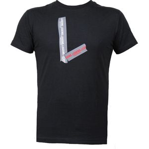 t-shirt zwart Legend L grijs  104