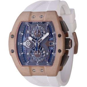 Invicta Racing 47190 Heren Horloge - Waterdicht - Analoog - Quartz Uurwerk - Titanium met grijze Wijzerplaat - 47mm