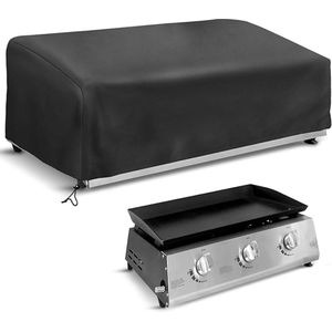 S&Dshopline® Housse Pour beschermhoes voor Plancha, waterdicht polyester zeil met elastische spanband, winddicht, uv-bestendig, scheurvast 600D Oxford