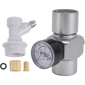 Slangdrukregelaar 0‑60 PSI Waterdrukreduceerventiel voor Brouwen - Contetn in html toevoegen .