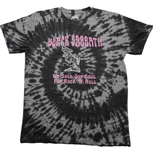 Black Sabbath - We Sold Our Soul For Rock N' Roll Heren T-shirt - 2XL - Zwart/Grijs