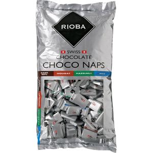 Rioba - Chocolade Naps 1 Kilo - Koffie Chocolaatje - Zoetwaren