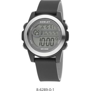 Nowley 8-6289-0-1 digitaal horloge 41 mm 100 meter zwart/ grijs