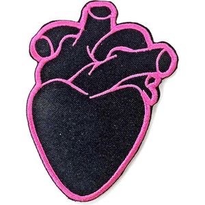 Yungblud - Heart Patch - Zwart/Roze