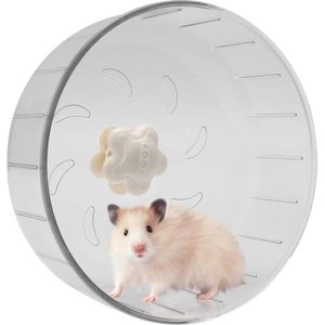Stille Hamsterloopwiel 17CM - Oefening en Speelgoed voor Kleine Dieren