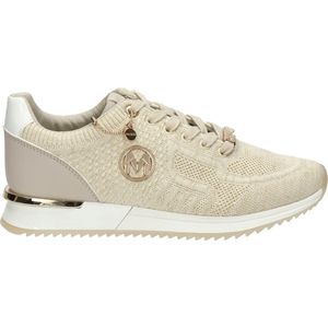 Mexx Gitte Glitter dames sneakers. - Sand - Maat 37