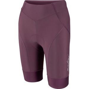 Nalini Dames Fietsbroek kort zonder bretels - Met Zeem - Paars - ROAD LADY SHORT viola - L