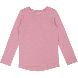 Zalmkleurige blouse voor meisjes