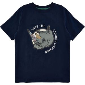 The New t-shirt jongens - donkerblauw - Tnfonso TN4696 - maat 110/116