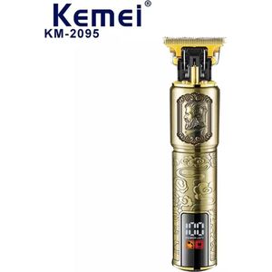 Kemei Tondeuse - KM 2095 - Draadloze Tondeuse - Professionele tondeuse - Haren Millimeteren - Contouren - Haren Scheren - Kapper Tondeuse - Kapper Kwaliteit - Baard Trimmer - Haar Trimmer - Beard and Hair Trimmer