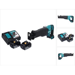 Makita DJR 187 RM accu reciprozaag 18 V borstelloos + 2x accu 4.0 Ah + lader