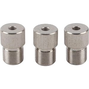 3Pcs 5Mm Boor Chuck Adapter Mouw Houtbewerking Gat Boren Bit Accessoire
