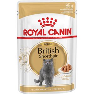 Royal Canin Fbn British Shorthair Adult Pouch - Kattenvoer - 12x85 g