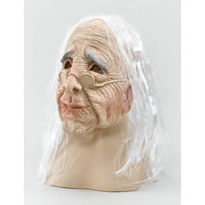 Oude vrouw masker