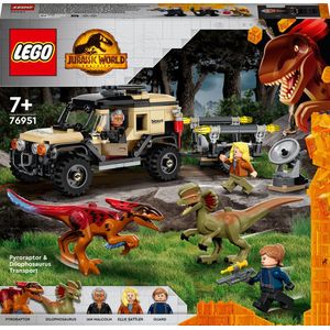 LEGO Jurassic World Pyroraptor & Dilophosaurus Transport 76951