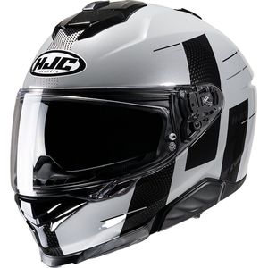 Hjc I71 Peka Grey Black Mc5 Full Face Helmets XL - Maat XL - Helm