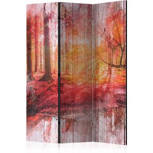 Kamerscherm - Scheidingswand - Vouwscherm - Autumnal Forest [Room Dividers] 135x172 - Artgeist Vouwscherm