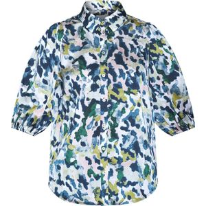 SISTERS POINT ELLA-SH34 Dames Blouse - Pine Leo - Maat M