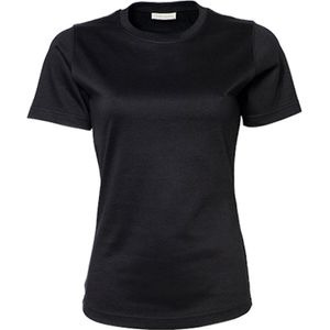 Women´s Interlock T-shirt met korte mouwen Black - 3XL