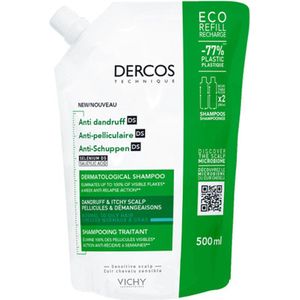 Vichy Dercos Anti-roos Shampoo Normaal tot vet haar Refill