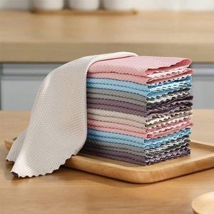 Microvezeldoeken nano-poetsdoeken 10 stuks - herbruikbare doek voor raamspiegels - 25 x 25 cm