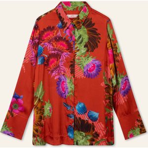 Bingo long sleeves blouse 19 Plants of Joy Red Clay Red: 36