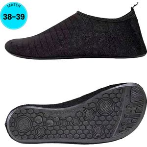 Somstyle Waterschoenen voor Volwassenen - Maat 36-37 - Zwemschoenen - Schoenen voor Watersport - Zwart