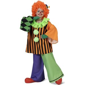 Clownspak Kind Pierolino - Maat 140